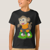 Monkey Inline skating Roller schaatsen T-shirt (Voorkant)