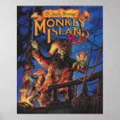Monkey Island 2 LeChucks Revenge Poster (Voorkant)