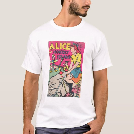 Monkey Island - Pop Arts - Hot roze het avontuur T-shirt (Voorkant)