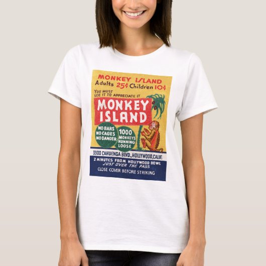 Monkey Island T-shirt (Voorkant)