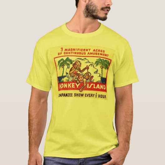 Monkey Island T-shirt (Voorkant)