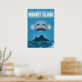 Monkey Island Travel Poster (Keuken)