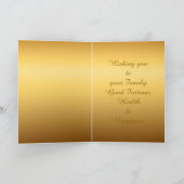 Monkey jaar Chinees schilderij Wenskaart Feestdagen Kaart (Binnen)