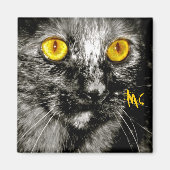 Monkey kat magneet (Voorkant)