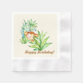 Monkey Kind Servetten (Voorkant)