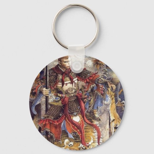 Monkey_King_by_EastMonkey Sleutelhanger (Voorkant)