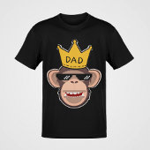 Monkey King Dad Het dragen van een zonnebril Manne T-shirt