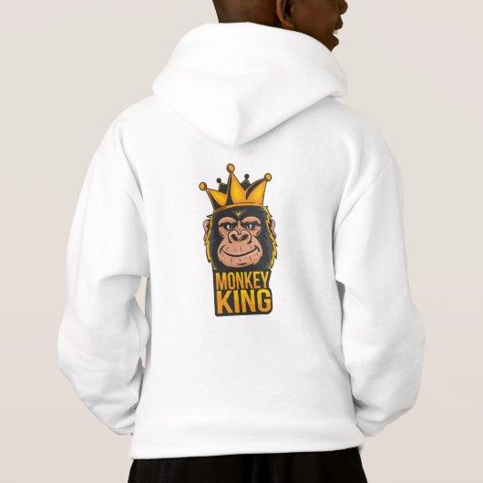 Monkey King Kind Hoodie (Achterkant)