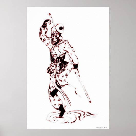 Monkey King Print (Voorkant)