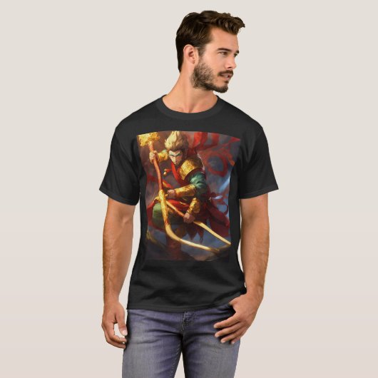 Monkey king t-shirt (Voorkant volledig)