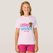 Monkey Kleine Zuster KidsT-Shirt T-shirt (Voorkant volledig)