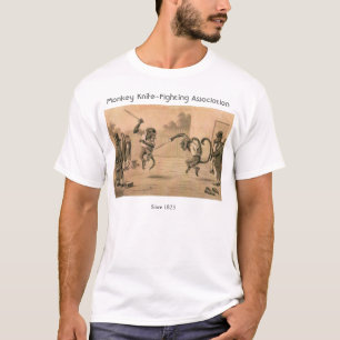 Monkey Knife-Fighting Association T-shirt
