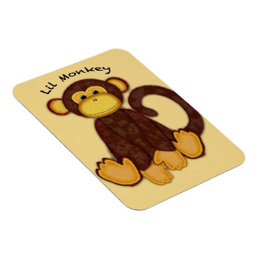 Monkey Koelkast Magnet Magneet (Rechterzijde)