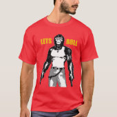MONKEY LETS ROLL T-SHIRT (Voorkant)