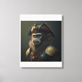 Monkey-lint Canvas Afdruk (Voorkant)