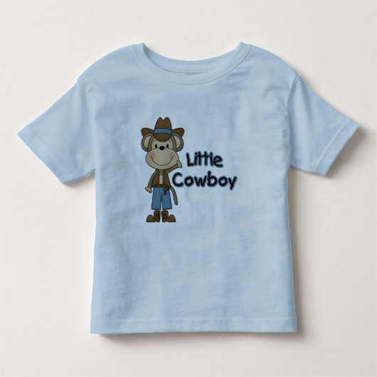 Monkey Little Cowboy T-shirts en cadeaus (Voorkant)