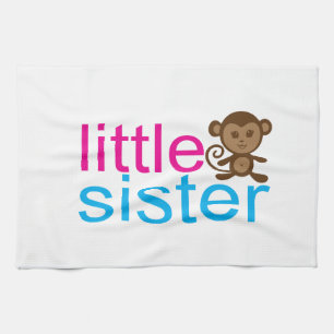 Monkey Little Sister Theedoek