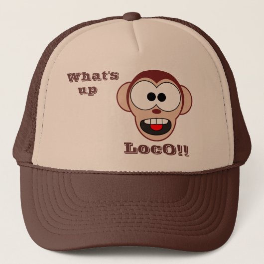 Monkey loco trucker pet (Voorkant)