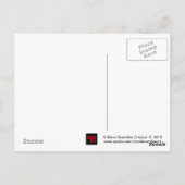 Monkey Love Briefkaart (Achterkant)