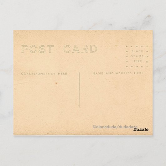 Monkey Love - Briefkaart (Achterkant)