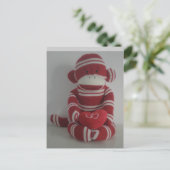 Monkey Love Briefkaart (Staand voorkant)