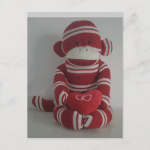 Monkey Love Briefkaart