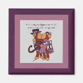 Monkey Love Magnet (Voorkant)