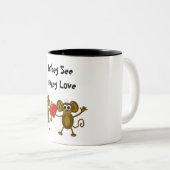 Monkey Love Mok (Voorkant rechts)