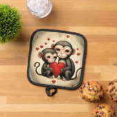 Monkey Love Pannenlap (Top down)