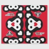 MONKEY LOVE SPECIAL by Masanser Cadeaupapier (Vlak)