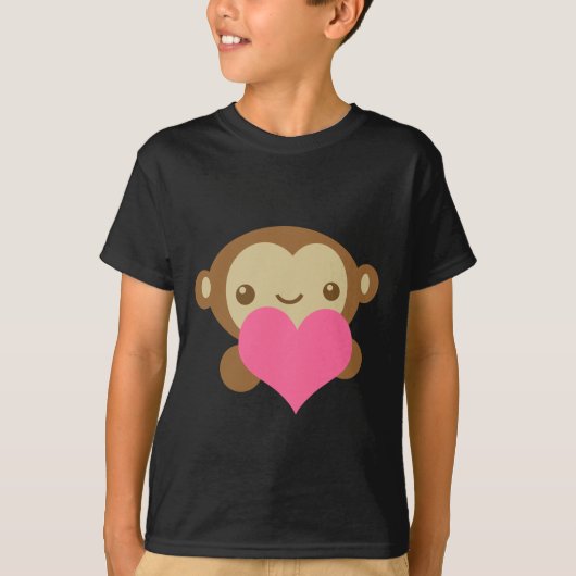 Monkey Love T-shirt (Voorkant)