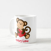 Monkey Love Valentijn Mok (Voorkant links)