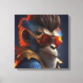 MONKEY LUXURY CANVAS AFDRUK (Voorkant)