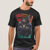 Monkey Maak een statement met onze Gorilla Cool T-shirt (Voorkant)