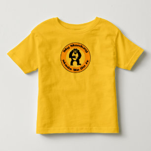 Monkey maakte me K Kinder Shirts