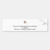 Monkey Madness Bumpersticker (Voorkant)