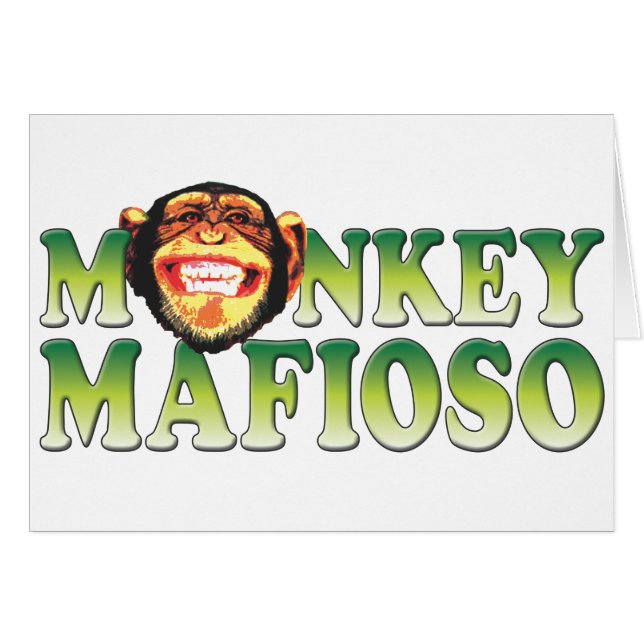 Monkey Mafioso (Voorkant Horizontaal)