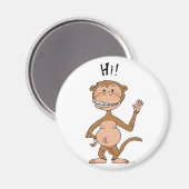 Monkey magnet (Voorkant / Achterkant)