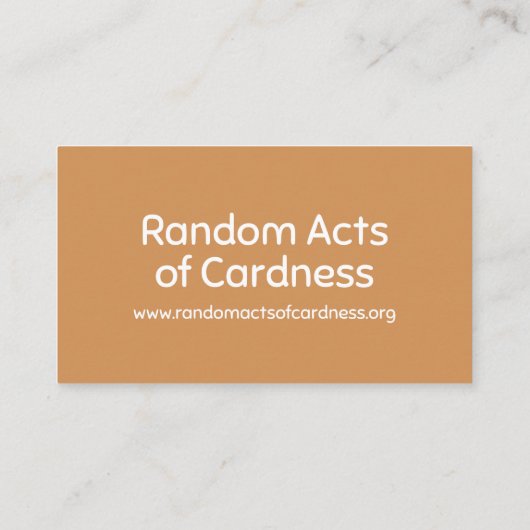 Monkey Mailable Hug Cards Contactkaartje (Achterkant)