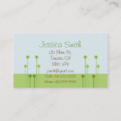 Monkey mama Calling Card Contactkaartje (Achterkant)