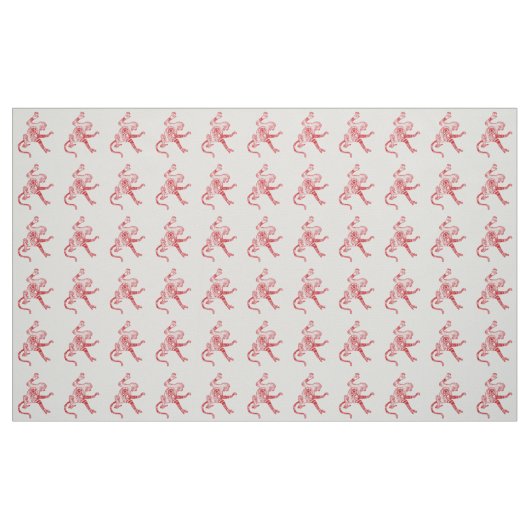 Monkey Mandala Stof (Fat Quarter)