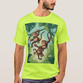 Monkey Mayhem T-shirt (Voorkant)