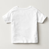 Monkey met zonnebrillen kinder shirts (Achterkant)