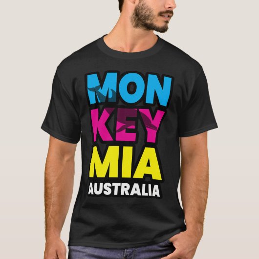 Monkey Mia Australia West Australian Dolphin Beach T-shirt (Voorkant)