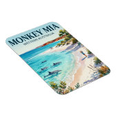 Monkey Mia Australië Magneet (Rechterzijde)