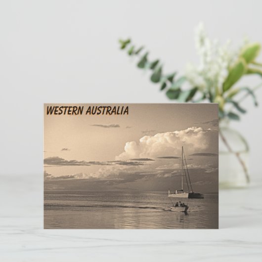 Monkey Mia Kaart (Staand voorkant)