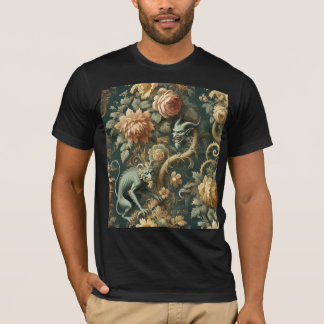 Monkey Minion Mischief – Gothic Baroque T-shirt