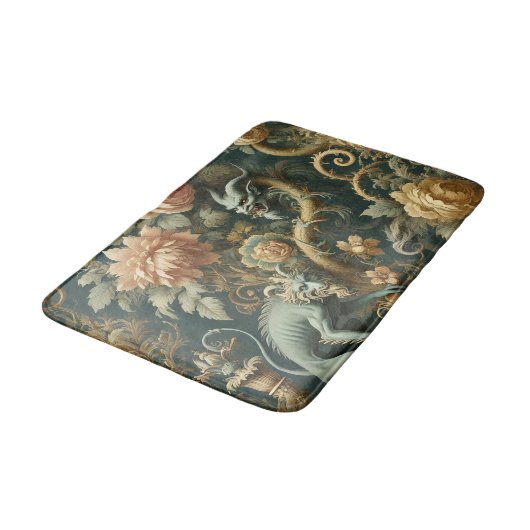 Monkey Minion Mischief - Gotische Barok Badmat (Gekanteld)