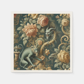 Monkey Minion Mischief - Gotische Barok Servet