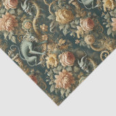 Monkey Minion Mischief - Gotische Barok Tissuepapier (Detail)